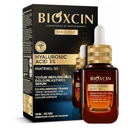 BIOXCIN HYALURONIC ACID 3_ INTENSE MOISTURIZING SERUM 30ml سرم هیالورونیک اسید 3% بیوکسین BIOXCIN حجم 30 میل - Image 1