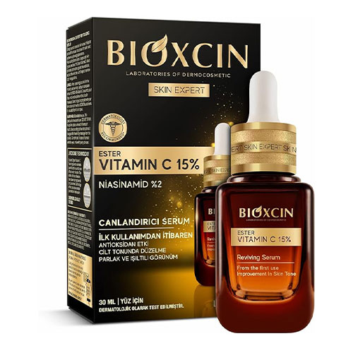 BIOXCIN Vitamin C and Niacinamide %2 reviving serum 30ml سرم ویتامین C و نیاسین آمید بیوکسین BIOXCIN VITAMIN C 15% حجم 30 میل - Image 1