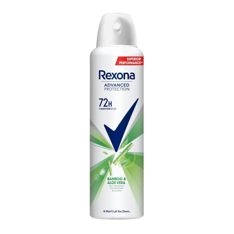 Rexona Bamboo and Aloe Vera antiperspirant spray 200ml اسپری ضد تعریق زنانه رکسونا Rexona Bamboo & Aloe Vera حجم ۲۰۰ میل - Image 1