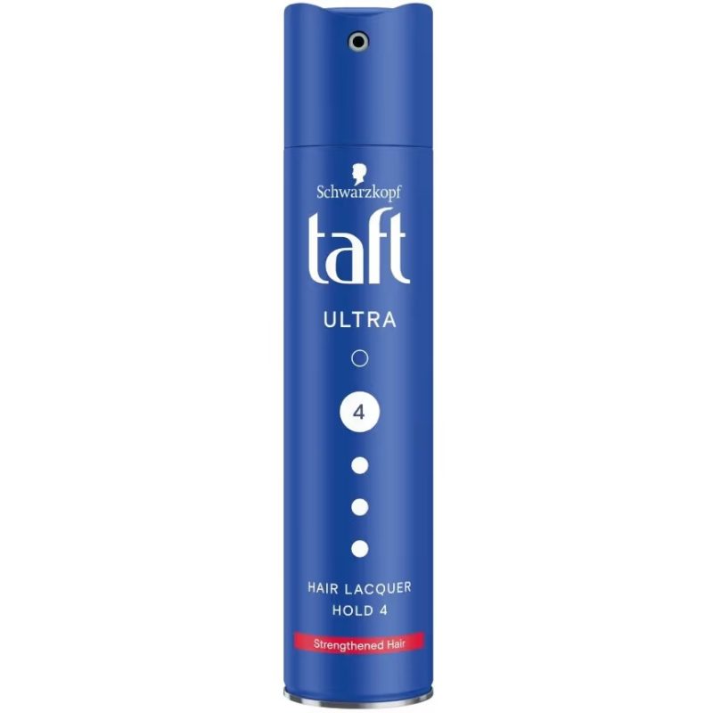 Taft hold 4 Ultra Hair Spray 250ml اسپری حالت دهنده مو تافت Taft Ultra HOLD 4 حجم 250 میل - Image 1