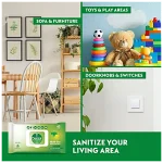 دستمال مرطوب چند منظوره پوست و سطوح دتول Dettol بسته 40 عددی - Image 4