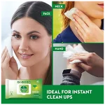 دستمال مرطوب چند منظوره پوست و سطوح دتول Dettol بسته 40 عددی - Image 6