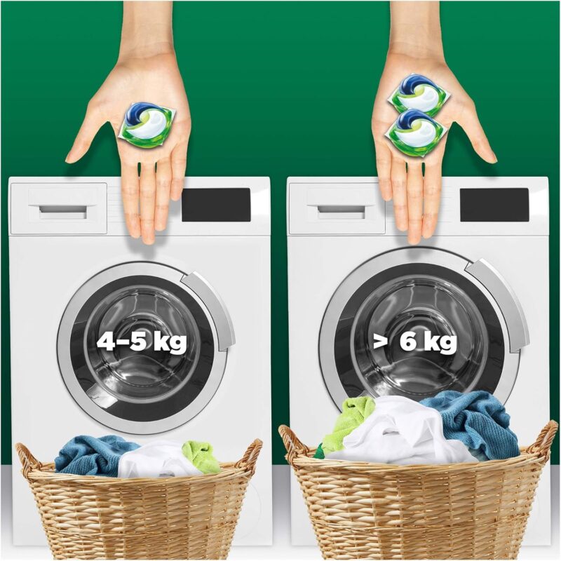قرص ماشین لباسشویی بالشتکی آریل Ariel All in oxi ekstra بسته 25 عددی - Image 5