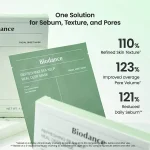 ماسک ورقه ای جلبک دریایی بایودنس تسکین دهنده و کنترل چربی پوست BIODANCE بسته 4 عددی - Image 17