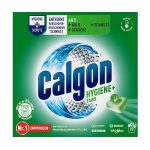 قرص جرم‌گیر ماشین لباسشویی کالگون Calgon Hygiene Plus بسته 17 عددی