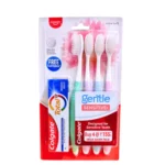 پک مسواک و خمیر دندان کلگیت Colgate Sensitive بسته 4 عددی با برس خیلی نرم