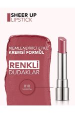 رژ لب فلورمار Flormar Sheer Up شماره 10 - Image 3