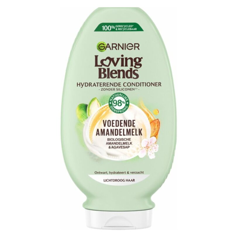 نرم‌کننده مو شیر بادام مغذی گارنیه Garnier Loving Blends حجم 250 میل - Image 1