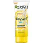 اسکراب روشن کننده صورت ویتامین سی گارنیه Garnier Bright Complete حجم 100 میل