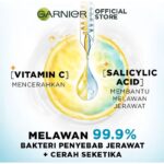 اسکراب روشن کننده صورت ویتامین سی گارنیه Garnier Bright Complete حجم 100 میل - Image 2