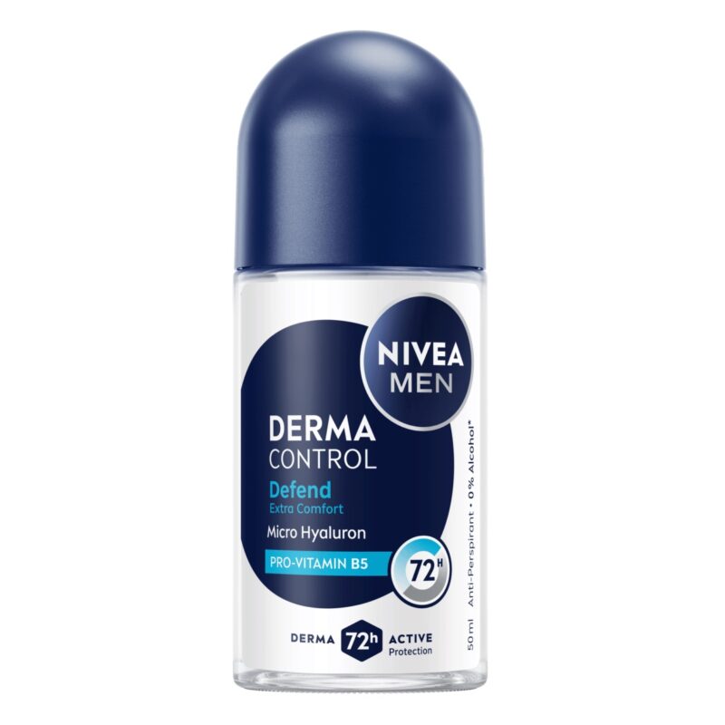 مام رول مردانه نیوآ Nivea Derma Control Defend حجم 50 میل - Image 1