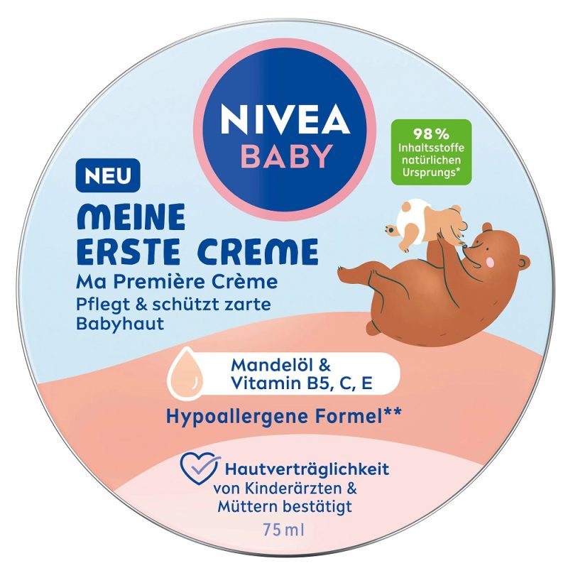 کرم نوزاد روغن بادام نیوآ Nivea Meine Erste Creme حجم ۷۵ میل - Image 1
