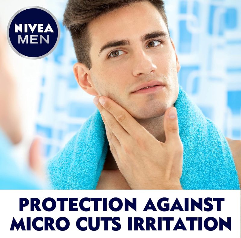 فوم اصلاح نیوآ ضد التهاب و حاوی عصاره نعناع Nivea Fresh & Cool حجم 200 میل - Image 2