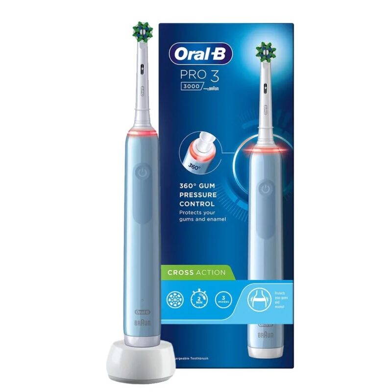مسواک برقی اورال بی کراس اکشن Oral-B Pro 3 3000 Cross Action - Image 1