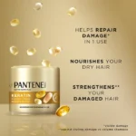 ماسک مو  ترمیم کننده حاوی کراتین پنتن Pantene Keratin Protect Mask حجم 300 میل - Image 3