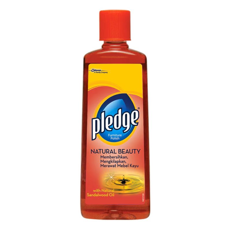 پولیش چوب پلژ روغن طبیعی چوب صندل Pledge polish sandalwood حجم ۱۷۰ میل - Image 1