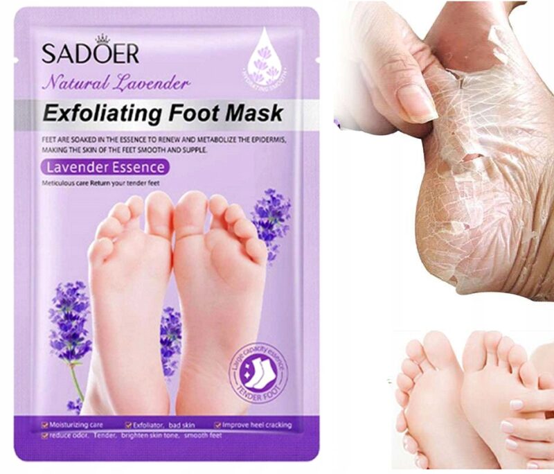ماسک پوشیدنی پا سادور مخصوص لایه‌برداری عمیق و بازسازی Sadoer Lavender حجم 35 گرم - Image 6