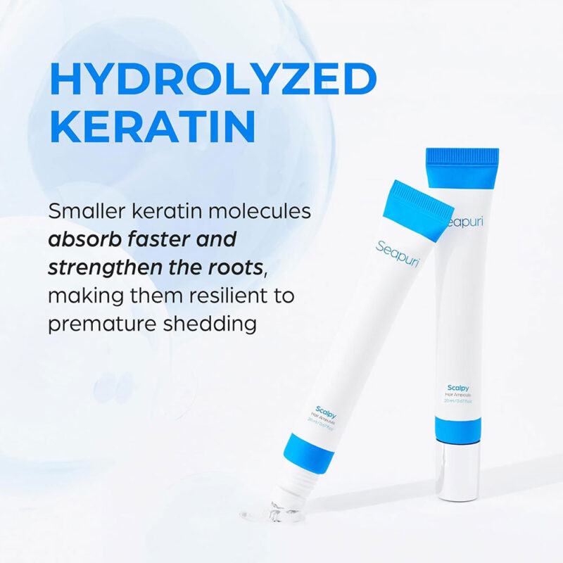 سرم ضد ریزش و تقویت کننده ریشه مو سی پوری Seapuri Scalpy Hair Serum حجم 20 میل - Image 5