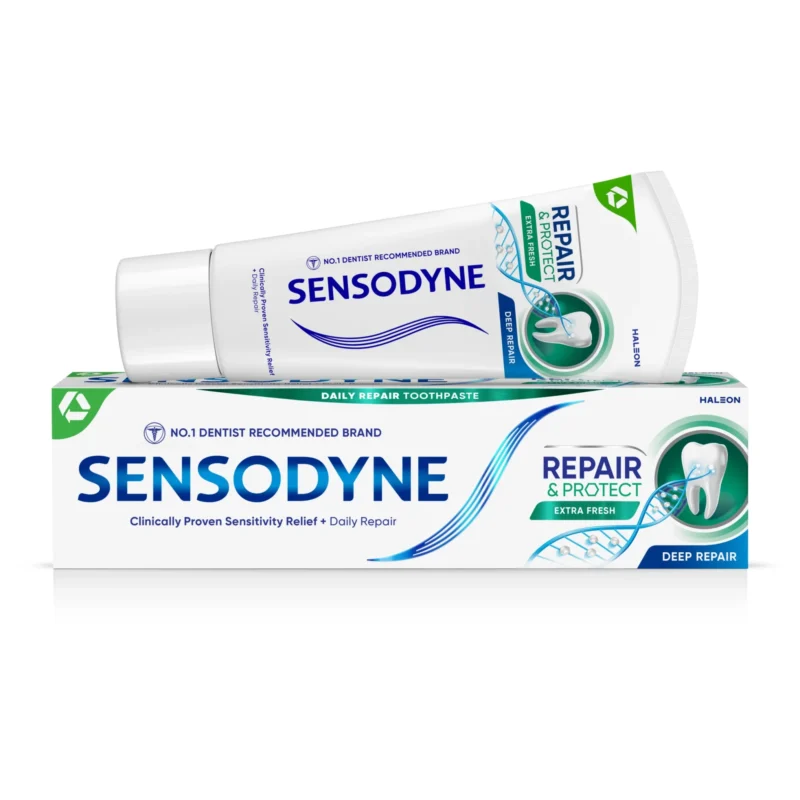 خمیر دندان ترمیم کننده سنسوداین Sensodyne Repair Protect Extra Fresh حجم 100 گرم - Image 1