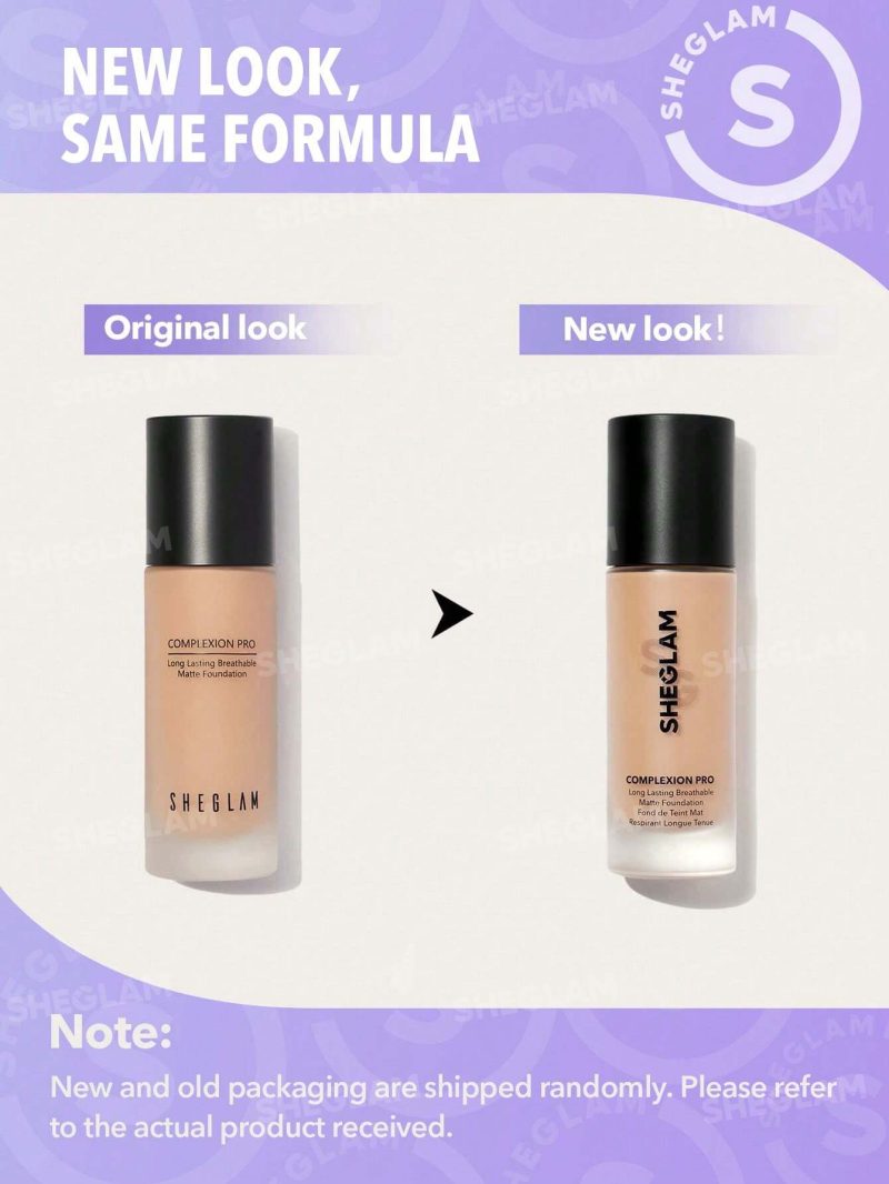 کرم پودر مات شیگلم Sheglam COMPLEXION PRO رنگ SHELL - Image 11