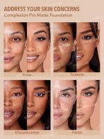 کرم پودر مات شیگلم Sheglam COMPLEXION PRO رنگ SHELL - Image 2