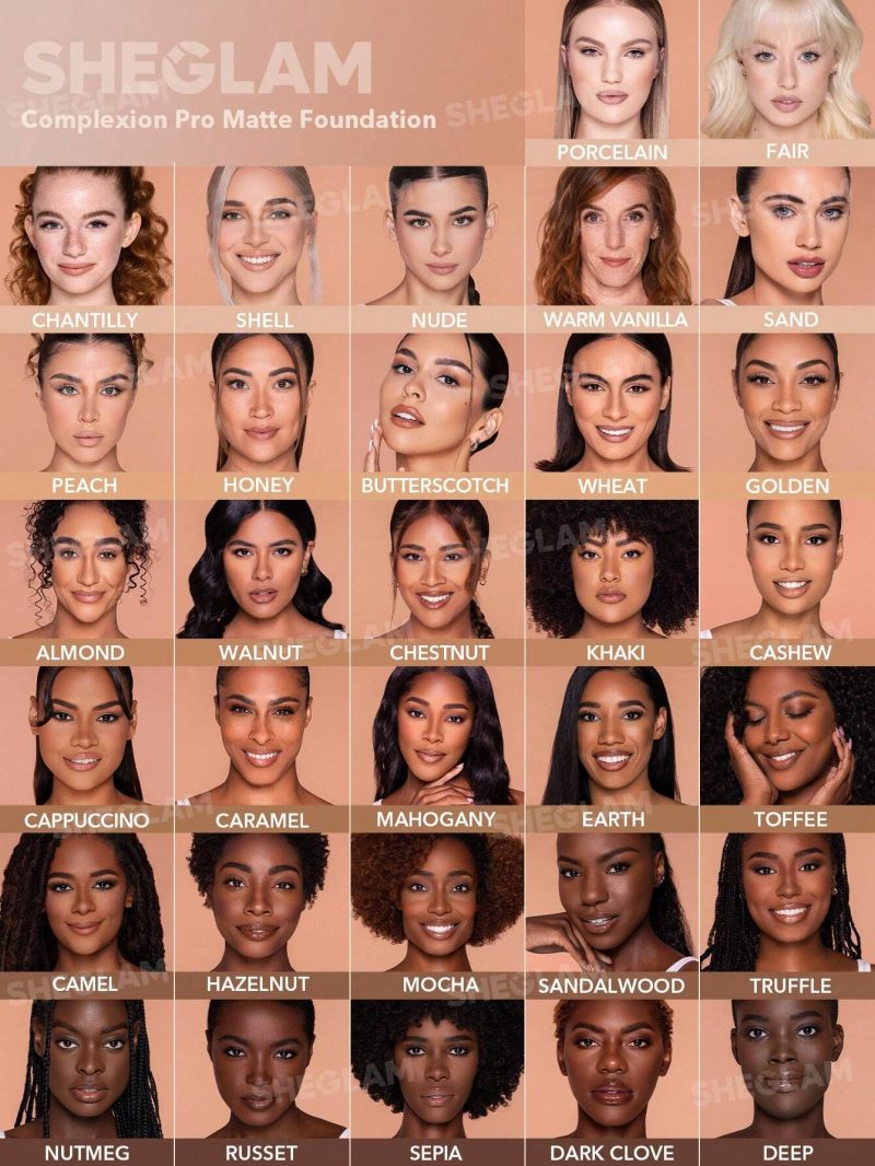 کرم پودر مات شیگلم Sheglam COMPLEXION PRO رنگ SHELL - Image 6