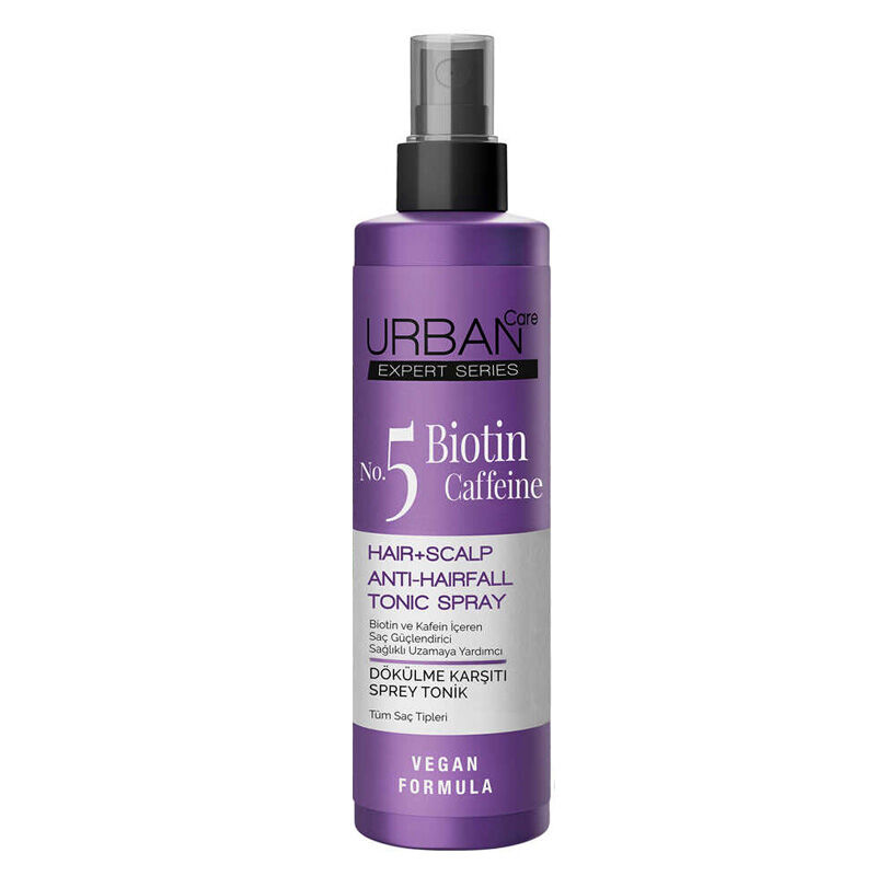Urban Care Biotin Caffeine Anti Spill Spray Tonic 200ml اسپری تونیک ضد ریزش اربن کر Urban Care Biotin Caffeine حجم 200 میل - Image 1
