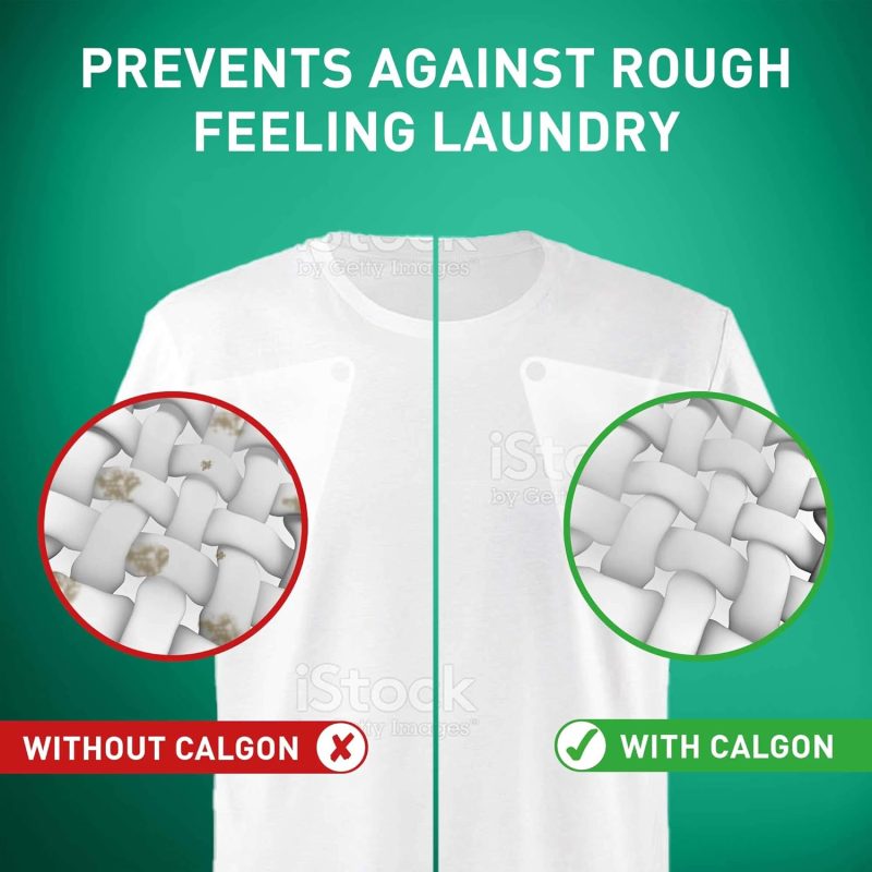قرص جرم‌گیر ماشین لباسشویی کالگون Calgon Hygiene Plus بسته 17 عددی - Image 4