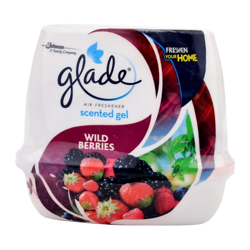 ژل خوشبو کننده هوا گلید Glade Wild Berries رایحه توت های وحشی حجم 180 گرم - Image 1