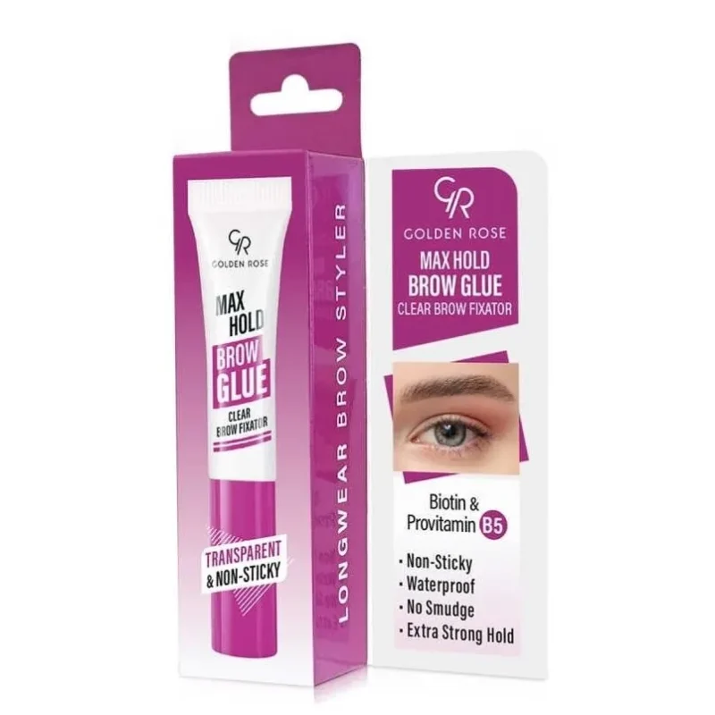 چسب ابرو گلدن رز Golden Rose Max Hold Brow Glue حجم 7 میل - Image 2