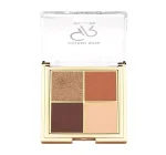 پالت سایه چشم پودری گلدن رز Golden Rose شماره 04 رنگ COFFEE DREAM