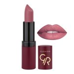 رژ لب جامد مات گلدن رز Golden Rose VELVET شماره 14