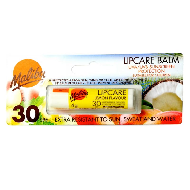 بالم لب ضدآفتاب مالیبو Malibu Lemon Flavour طعم لیمو - Image 1