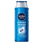 شامپو تقویت کننده مو مردانه نیوآ Nivea Strong Power حاوی مواد معدنی دریایی حجم ۴۰۰ میل