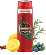 شامپو سر و بدن و صورت رایحه میوه ای Old Spice Bearglove حجم 400 میل - Image 2