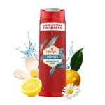 شامپو سر و بدن و صورت اولد اسپایس رایحه خنک و دریایی Old Spice Deep Sea حجم 400 میل - Image 2