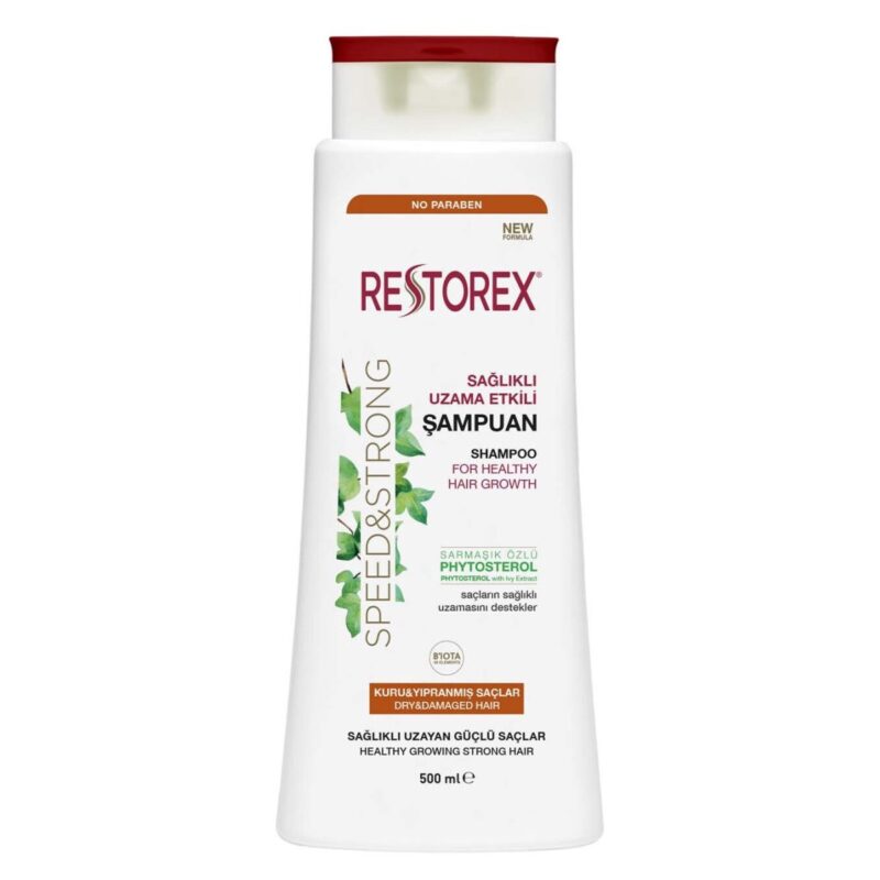 شامپو مخصوص موهای خشک و آسیب دیده رستورکس RESTOREX حجم 500 میل - Image 1