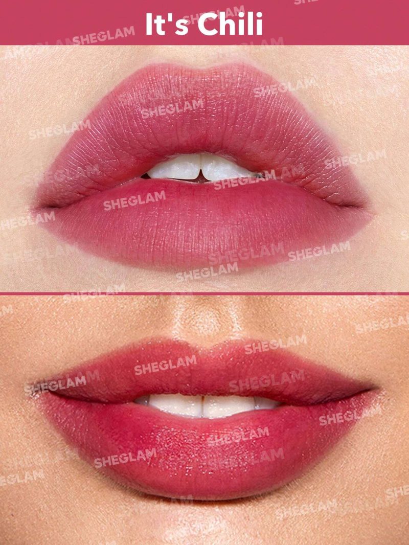 تینت لب و گونه توت فرنگی شیگلم sheglam cheek tint رنگ its chili - Image 7