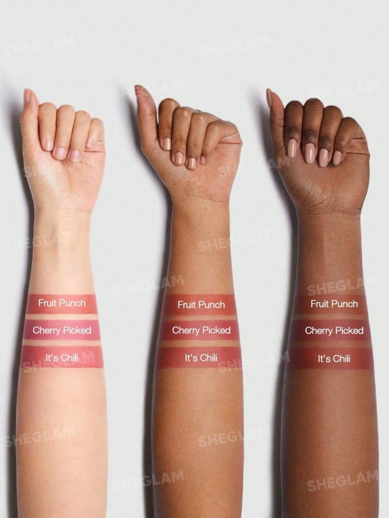 تینت لب و گونه توت فرنگی شیگلم sheglam cheek tint رنگ its chili - Image 3