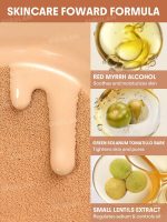 کوشن ضد آب شیگلم Sheglam Lock And Go Long-Lasting رنگ Sand - Image 10