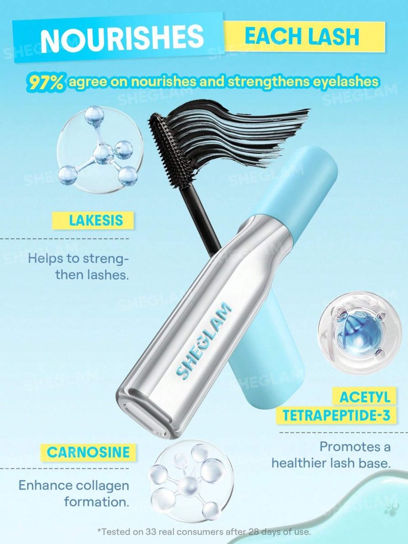ریمل حجم دهنده شیگلم SHEGLAM LASHLIGHTER مدل Infinite TUBING - Image 7