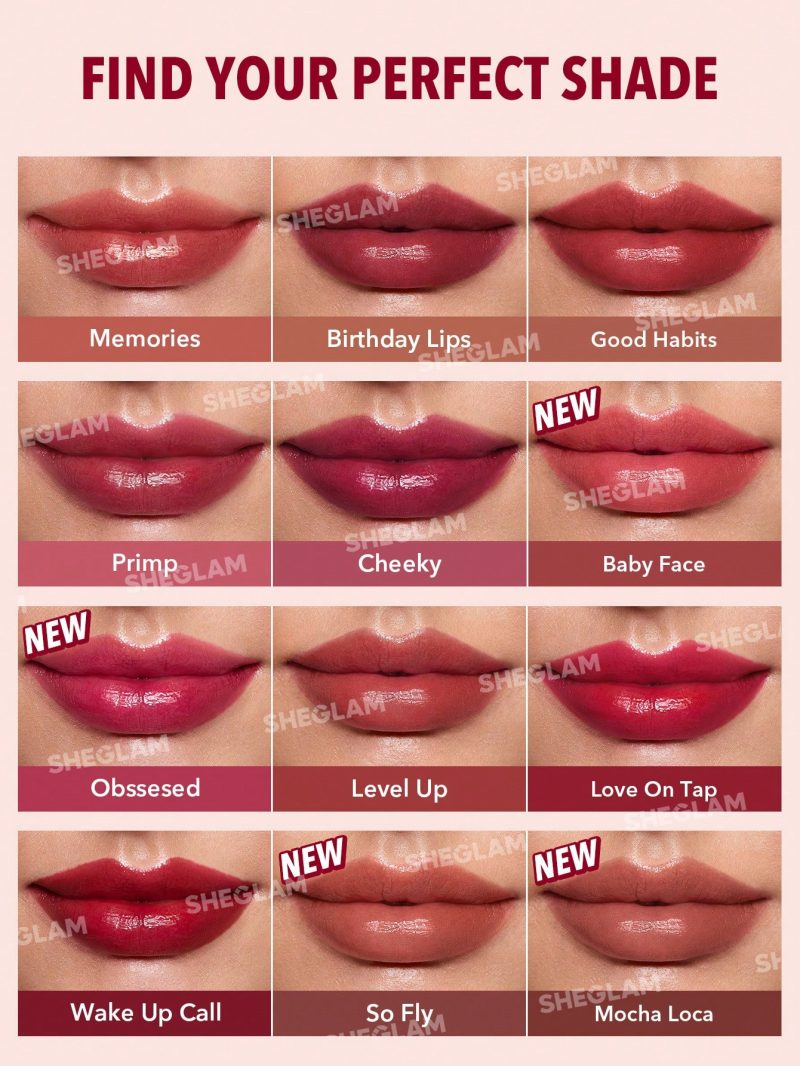 تینت لب شیگلم Sheglam Take a Hint Lip Tint رنگ Mocha Loca - Image 9