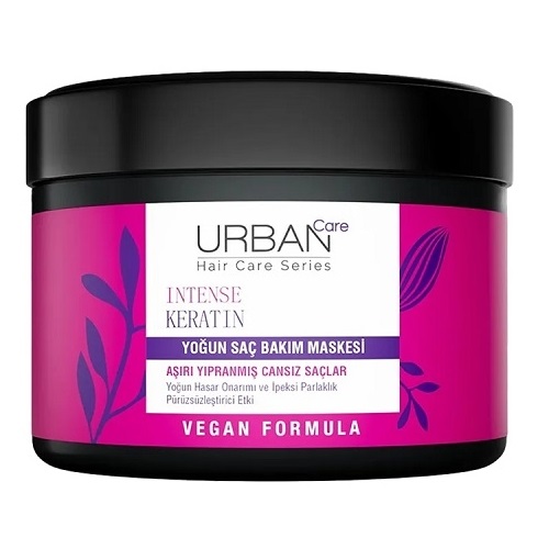 urban-care-keratin-hair-mask-intensive-keratin-230ml ماسک مو ترمیم کننده کراتین اربن کر Urban Care Intensive Keratin حجم 230 میل - Image 1