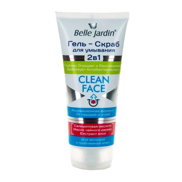 Belle Jardin Clean Face 2in1 200ml ژل شستشو صورت آنتی باکتریال بل جاردین Belle Jardin حجم 200 میل - Image 1