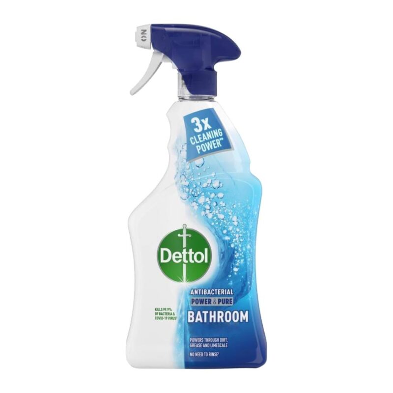 اسپری پاک کننده سرویس بهداشتی دتول Dettol Power And Pure حجم 750 میل - Image 1