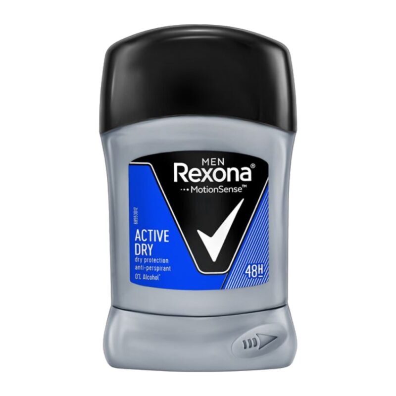 استیک ضد تعریق مردانه رکسونا Rexona Active Dry وزن 40 گرم - Image 1