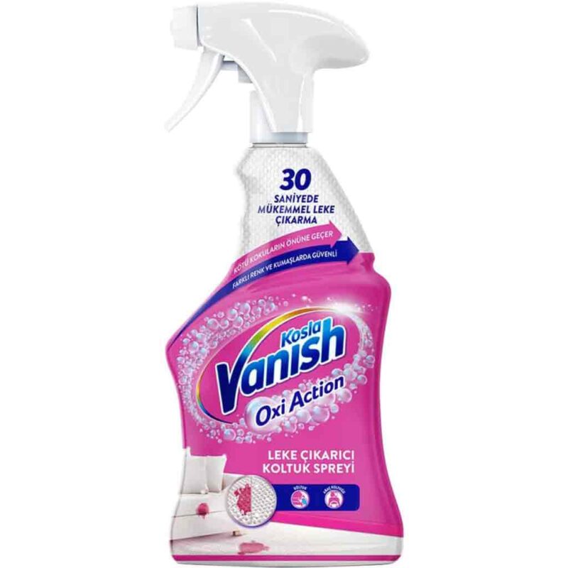 اسپری لکه بر مبل و صندلی و فرش ونیش Vanish حجم 500 میل - Image 1