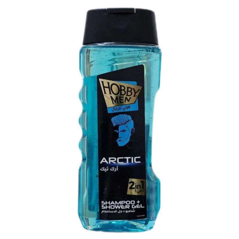 HOBBY ARCTIC MEN SHOWER GEL 400ml ژل حمام مردانه هوبی Hobby ARCTIC حجم 400 میل - Image 1