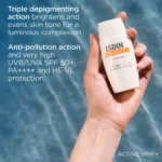 کرم ضد آفتاب ضد لک بی رنگ اکتیو یونیفای ایزدین ISDIN SPF50 حجم 50 میل - Image 4