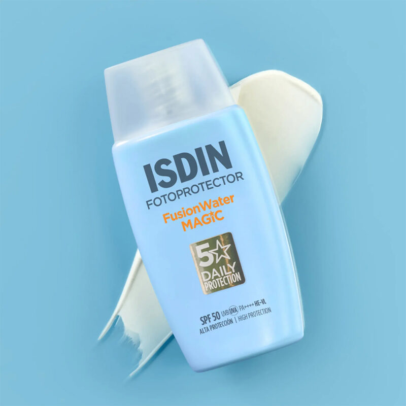 ضد آفتاب بیرنگ فیوژن واتر مجیک ایزدین ISDIN SPF50 حجم 50 میل - Image 2
